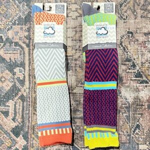 NWT Cozy Colorful Socks - Multicolor